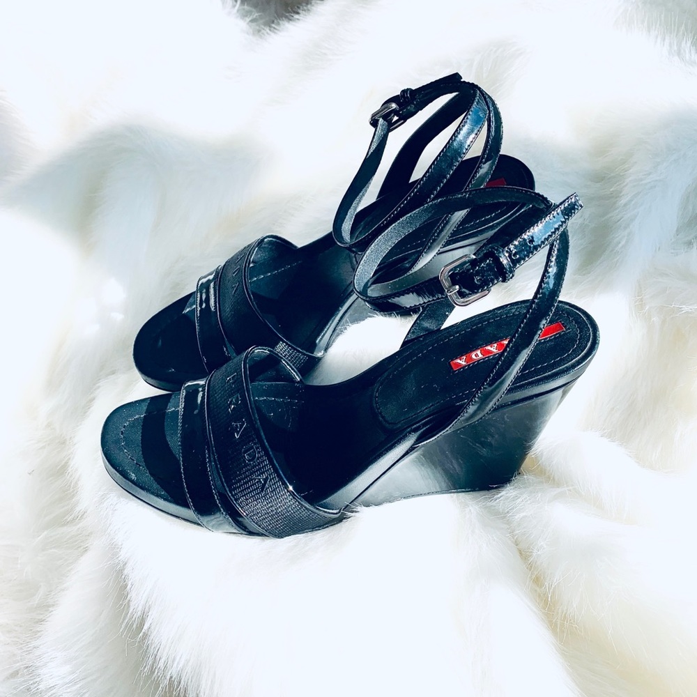 COPY - New Prada Patent Leather Sandals